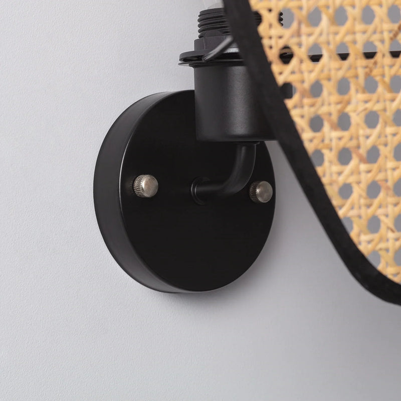 TECHBREY Applique murale en rotin Palm