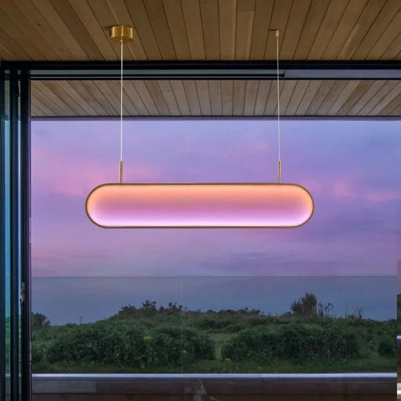 lustre design moderne minimaliste nordique pour restaurant