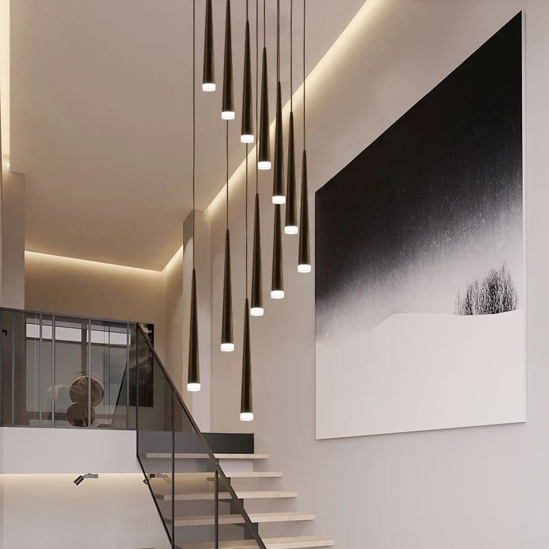 lustre moderne pour décoration intérieure et éclairage élégant
