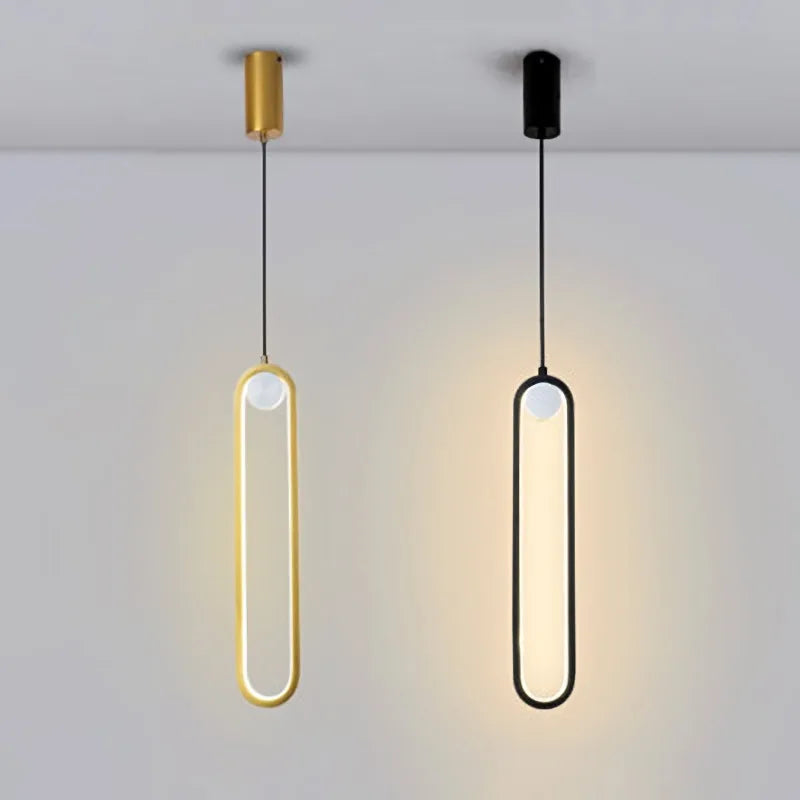 lustre moderne led suspendu design minimaliste éclairage suspension