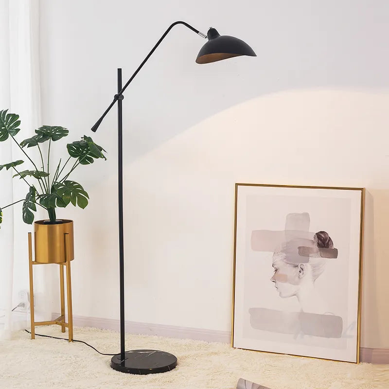 Lampadaire nordique Simple en or