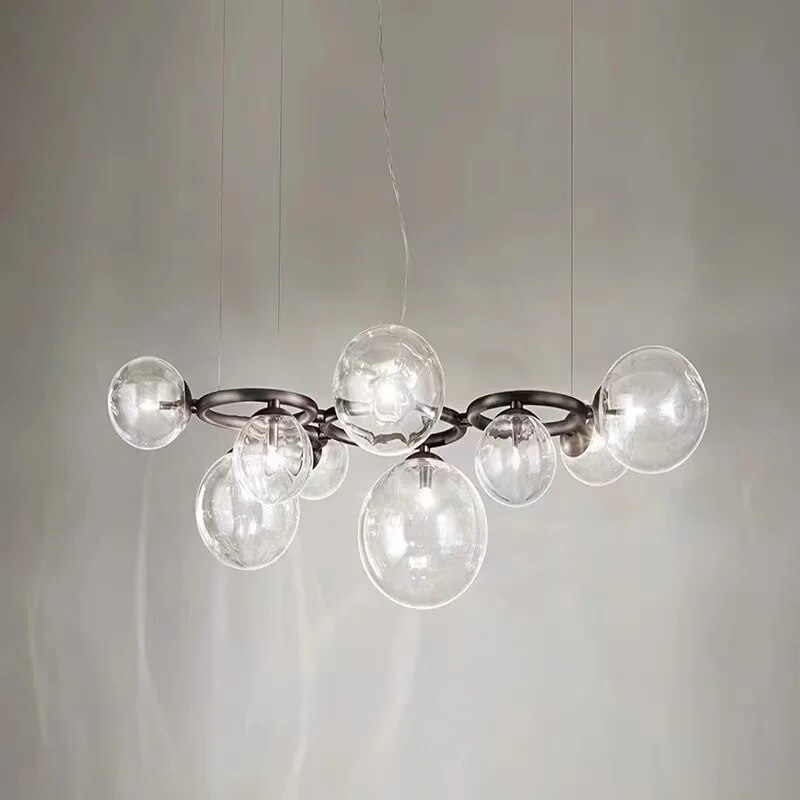 Lustre design Simple en forme de haricot magique