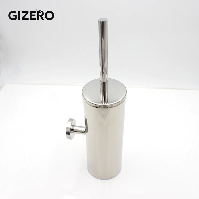 porte-brosse de toilette en acier inoxydable durable et pratique à fixer