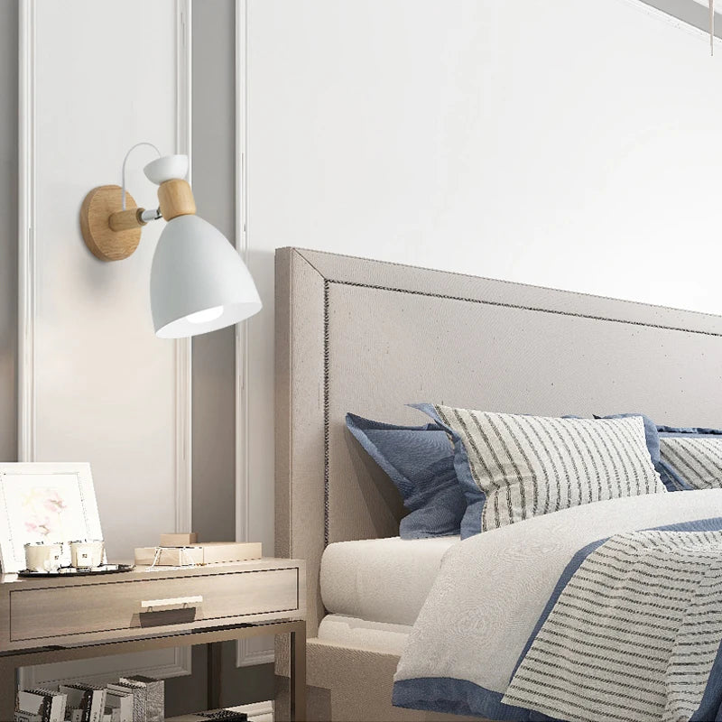 applique murale simple en bois pour décoration intérieure ly-08
