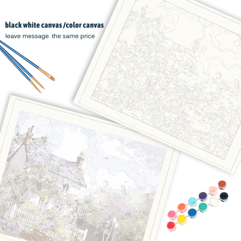 kit de peinture abstraite par numéros pour décoration intérieure