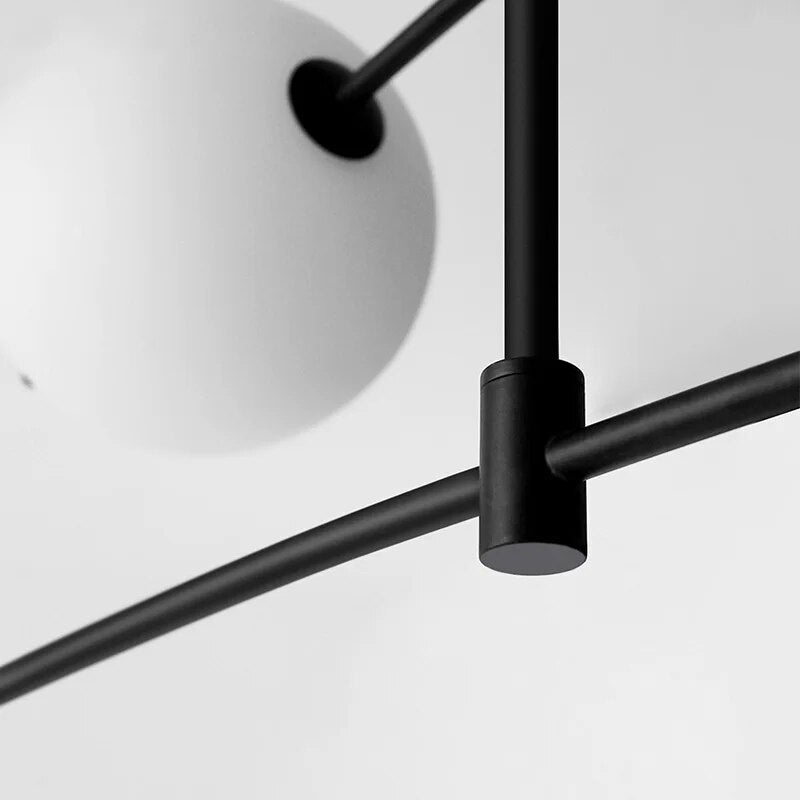 Lustre design à branches minimaliste nordique