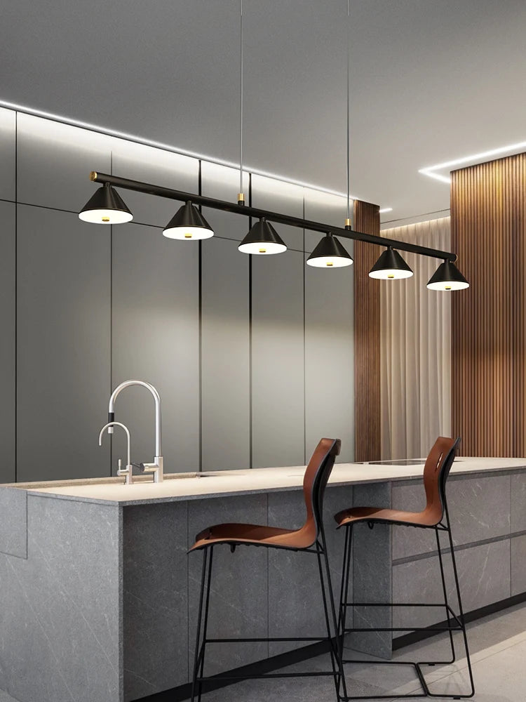 lustre moderne minimaliste luxe nordique led créatif