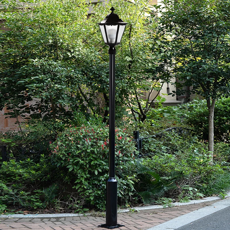 lampadaire décoratif pour jardin et cour arrière extérieur