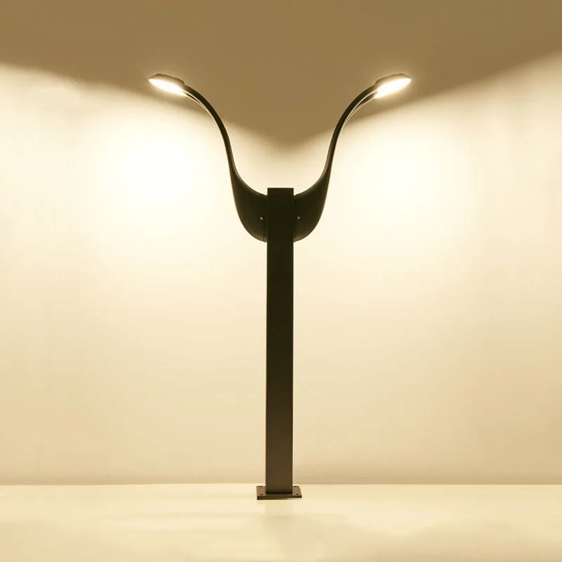 lampadaire imperméable pour jardin parc et extérieur
