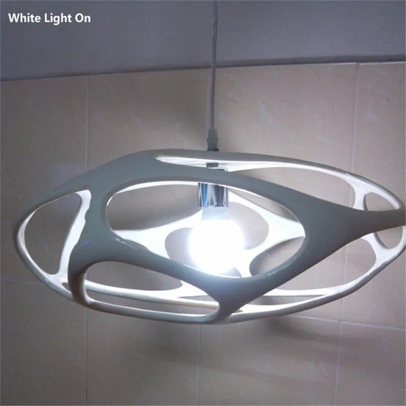 gzmj moderne nid d'oiseau luminaire suspendu loft lumières