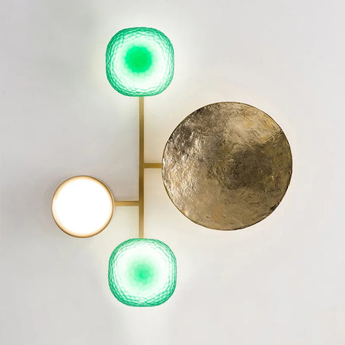 applique murale led vintage en cuivre pour décoration intérieure