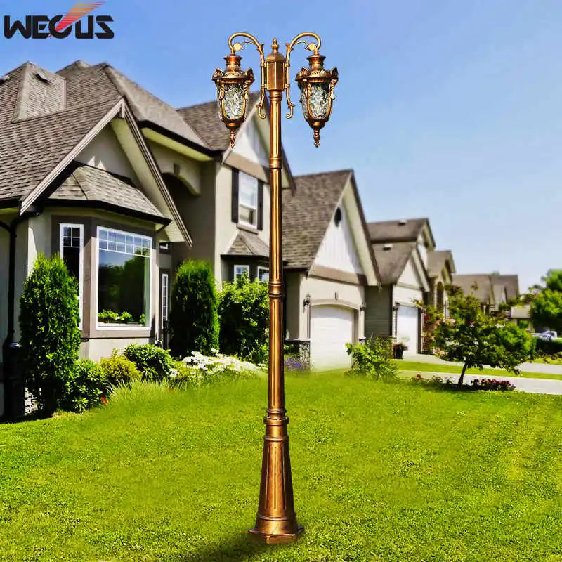 lampadaire led européen éclairage extérieur industriel pour jardin et route