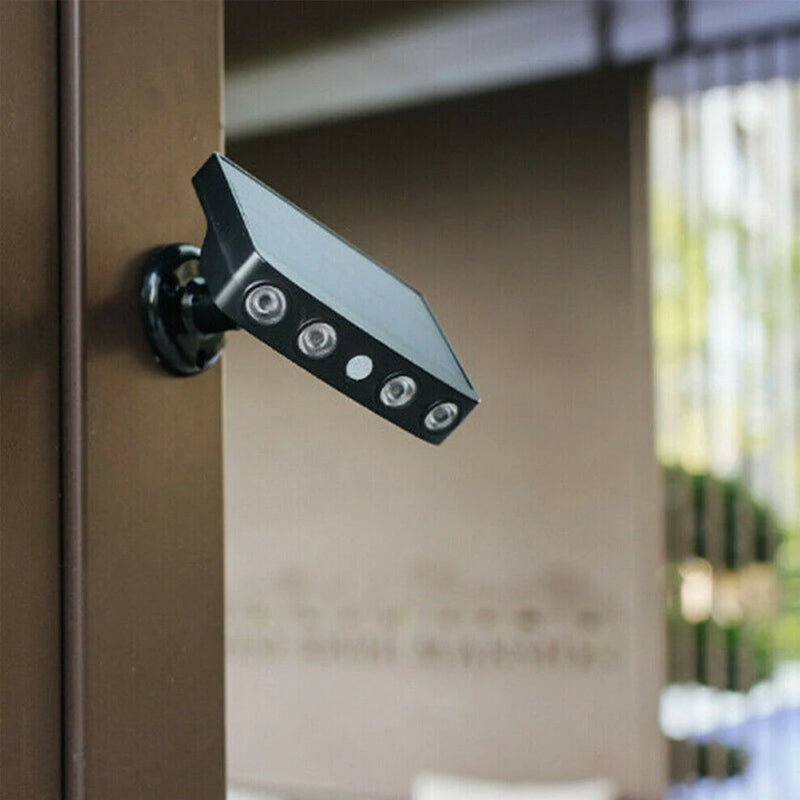 applique murale led solaire avec capteur de mouvement pour extérieur