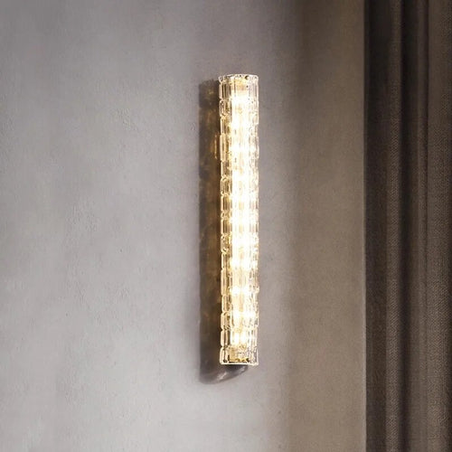 Applique murale à longue bande en cuivre