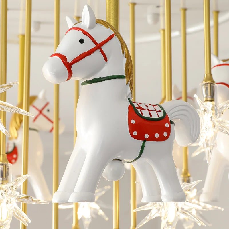 lustre led romantique pour décoration intérieure élégante et chaleureuse