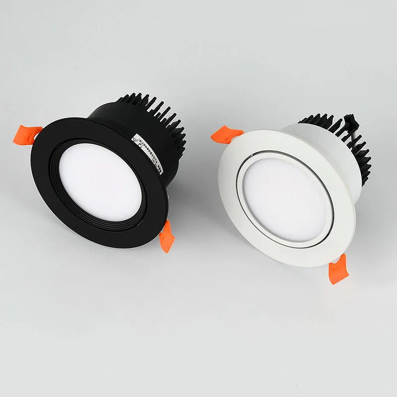 qiuboss spots led encastrés à intensité variable pour loft