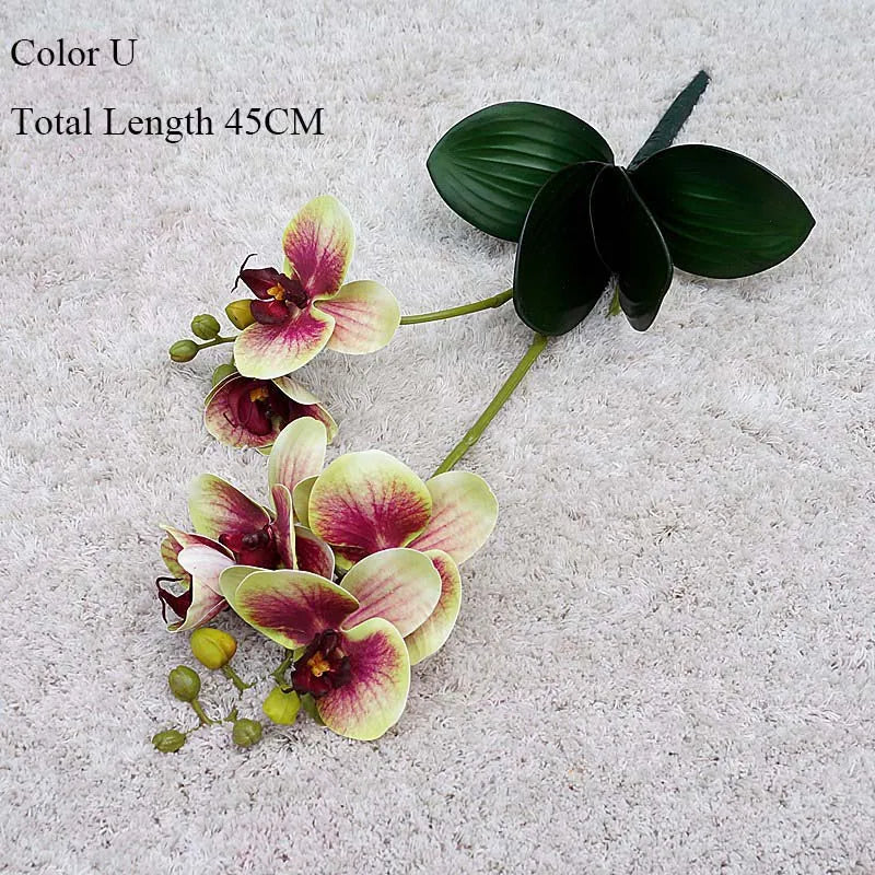 orchidée en latex luxe pour décoration mariage et événements