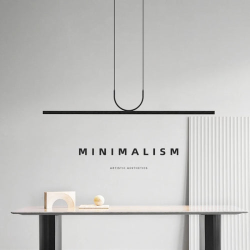 lustre led minimaliste moderne pour décoration intérieure