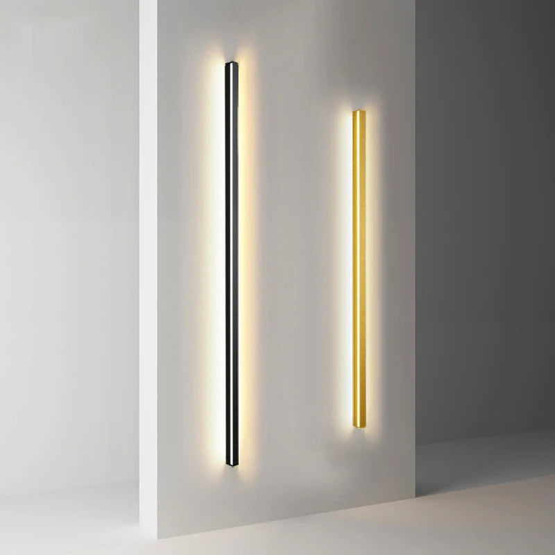 applique murale led cuboïde minimaliste en aluminium avec télécommande gradable