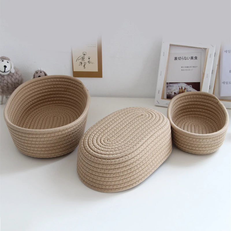 paniers de rangement multifonctionnels pour bureau et jouets enfants