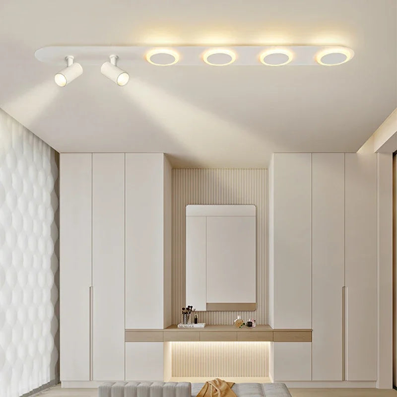 Lustres LED plafonniers projecteurs décor maison
