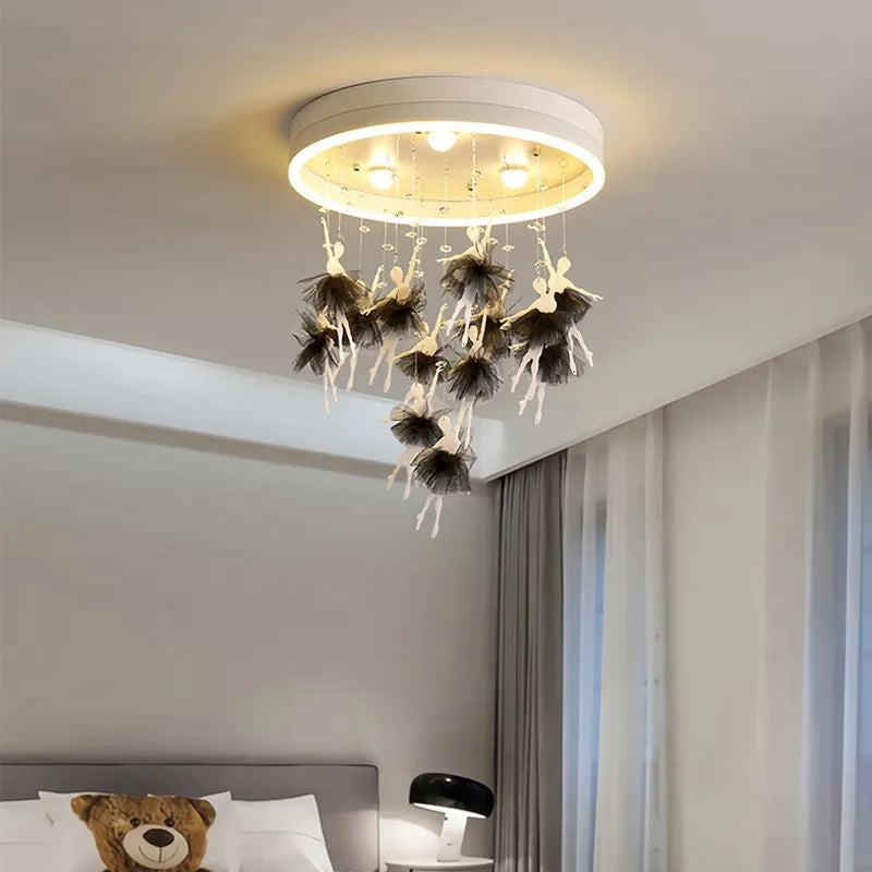 plafonnier led créatif nordique pour éclairage chaleureux et romantique