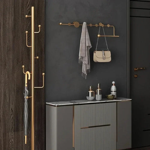 porte-vêtements et chapeaux de luxe nordique décoratif mural