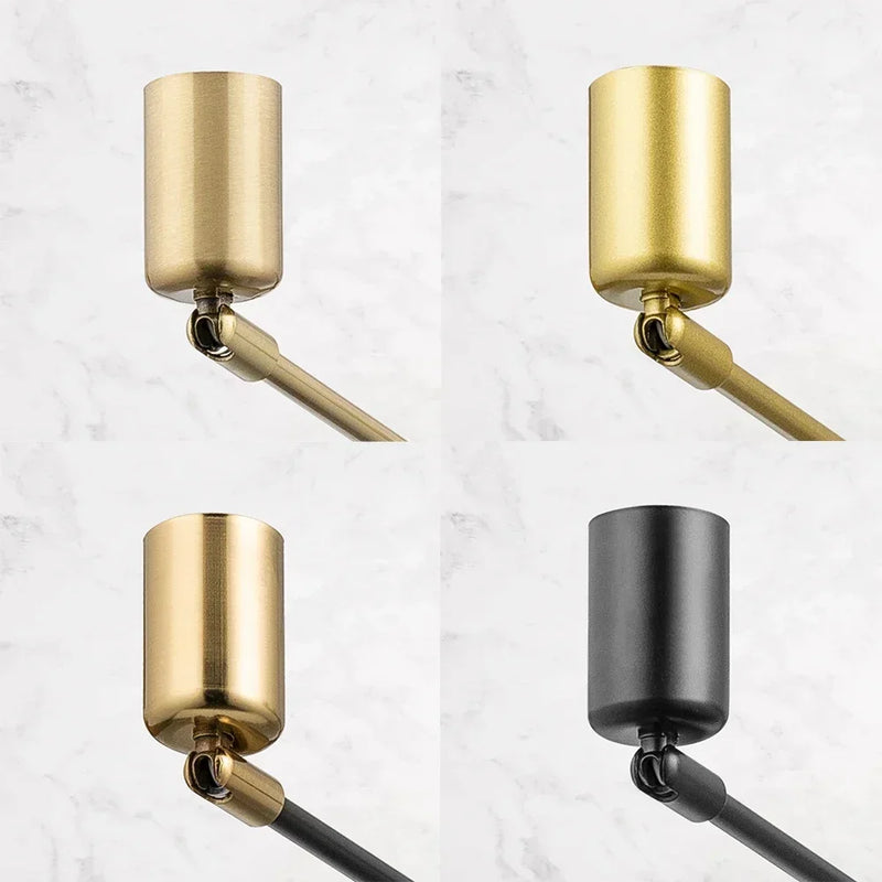 lustre moderne réglable en fer style satellite pour décoration