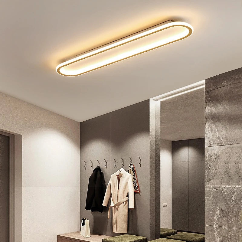 plafonniers annulaires nordiques leds modernes pour restaurant de cuisine