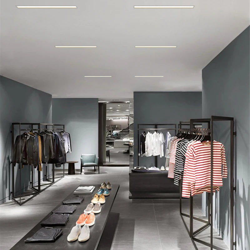 spot led encastrable magnétique moderne éclairage linéaire intérieur