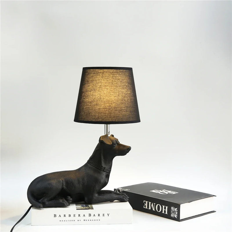 lampe de chevet moderne pour animaux et décoration lumineuse