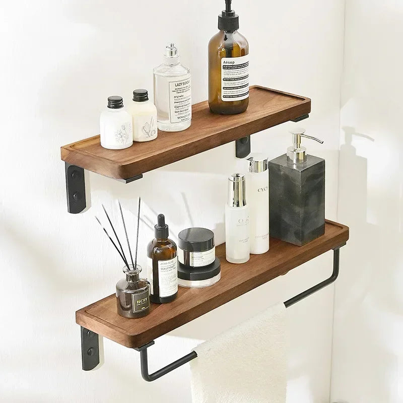 ensemble de quincaillerie en bois pour salle de bain