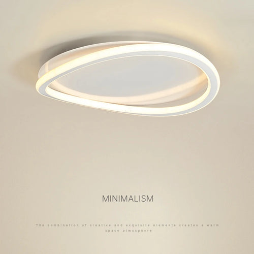 plafonnier led moderne nordique pour décoration intérieure maison