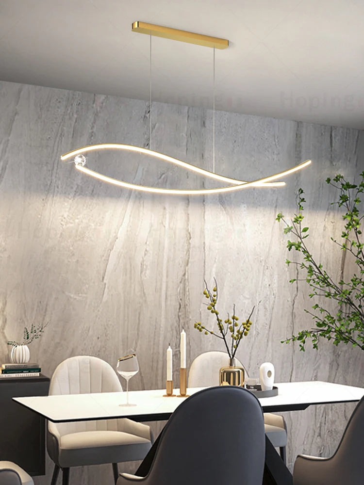 suspension forme de poisson design moderne 2022