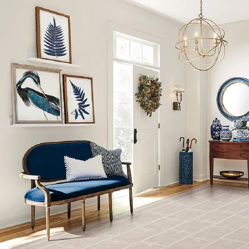 Applique nordique chambre lampe de chevet salon salle à manger américain en fer forgé bambou Double tête lin applique décor