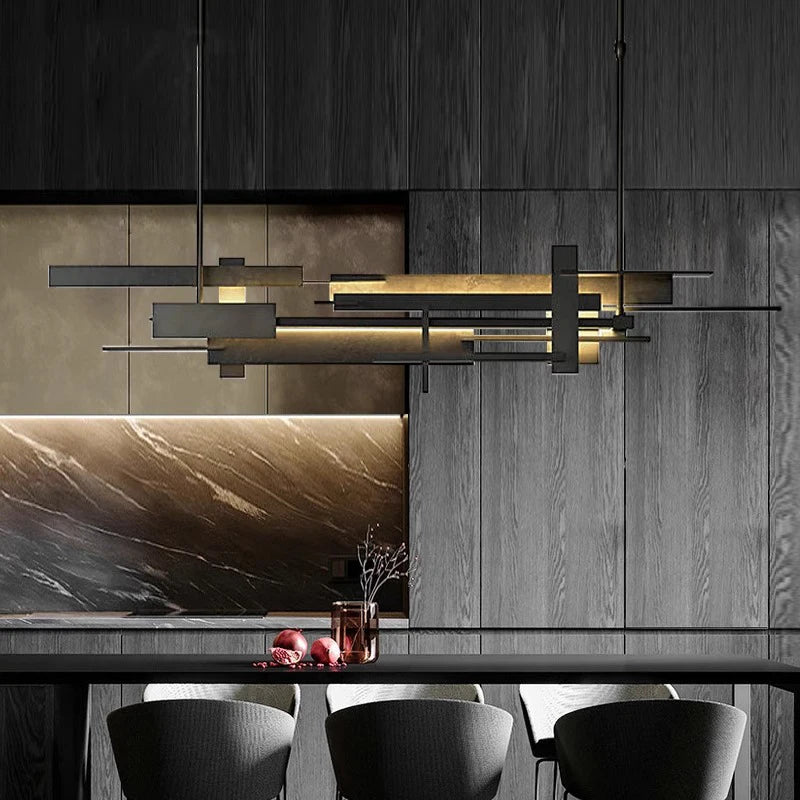 Lustre design LED design moderne décoratif intérieur