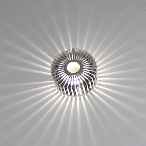 Plafonnier LED coloré en aluminium au design moderne