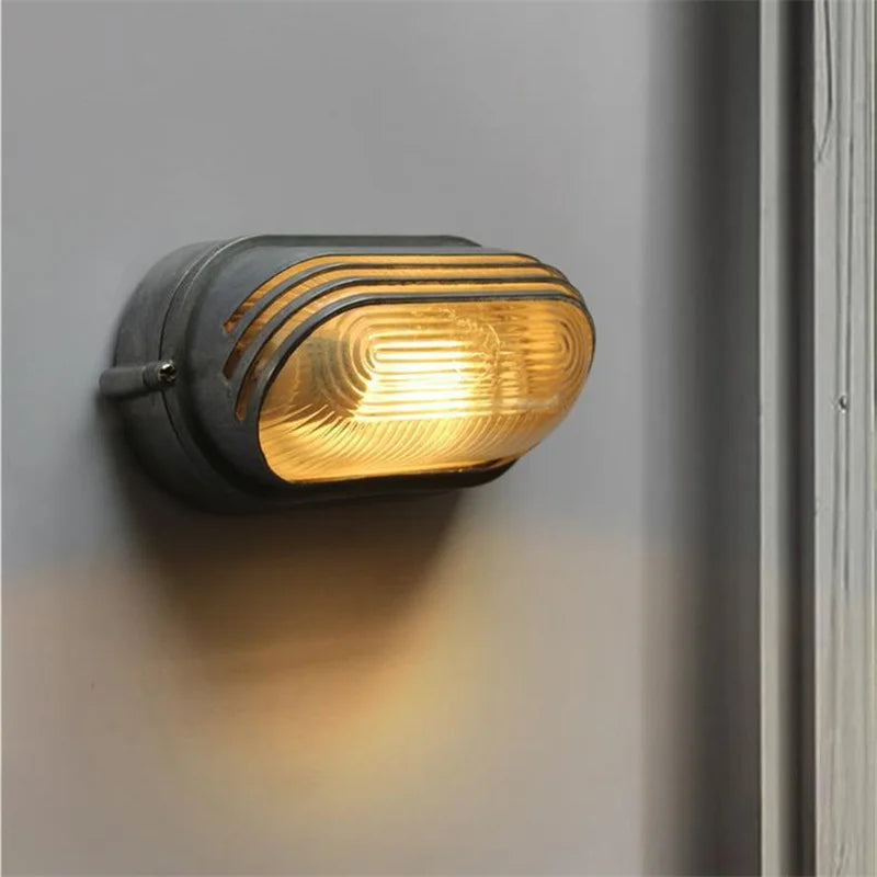 applique murale rétro industrielle pour extérieur et intérieur