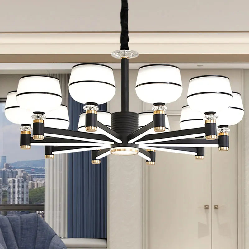lustre moderne led design nordique pour intérieur élégant