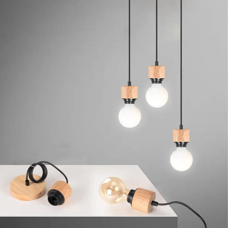 Lampe suspension métal rétro loft