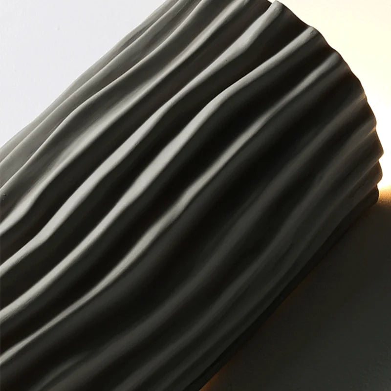 lampe d'ambiance artistique grille nordique en résine led rétro