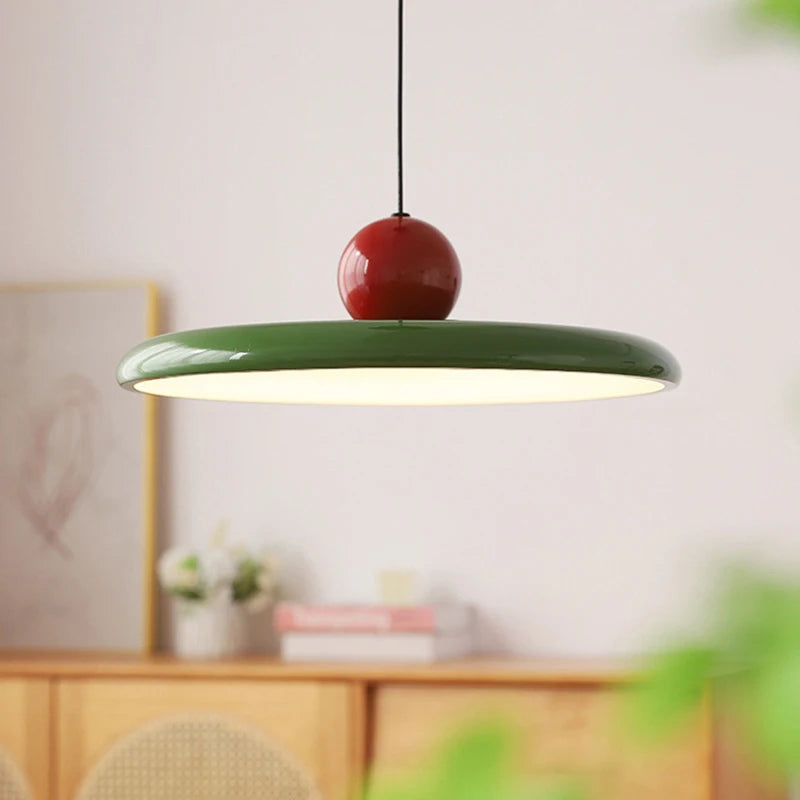 led nordique suspension lumière soucoupe volante éclairage intérieur