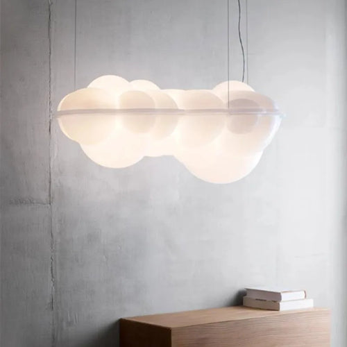 suspension nuvola nordique nuages led décoration design italien