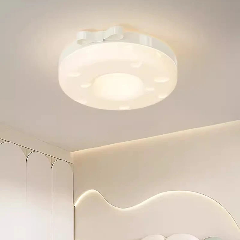 plafonnier forme de fromage pour pépinière de bébé fille