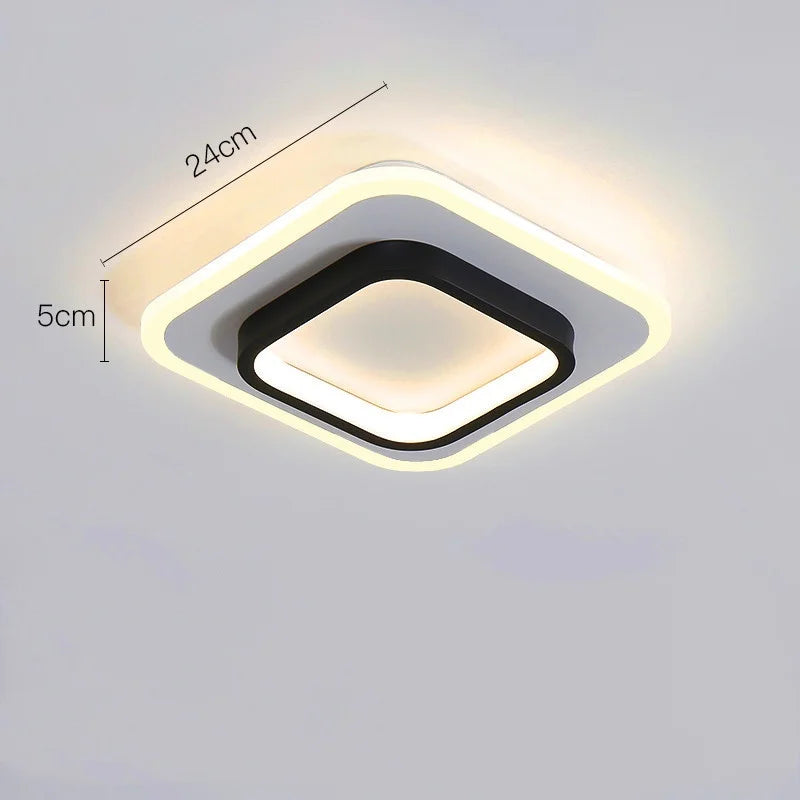 plafonnier led moderne design nordique éclairage créatif unique