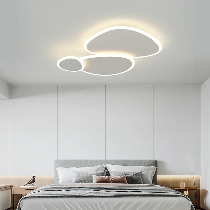 lustre led nordique créatif à intensité variable moderne