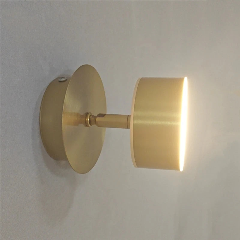 applique murale led réglable moderne en fer d'art décoratif