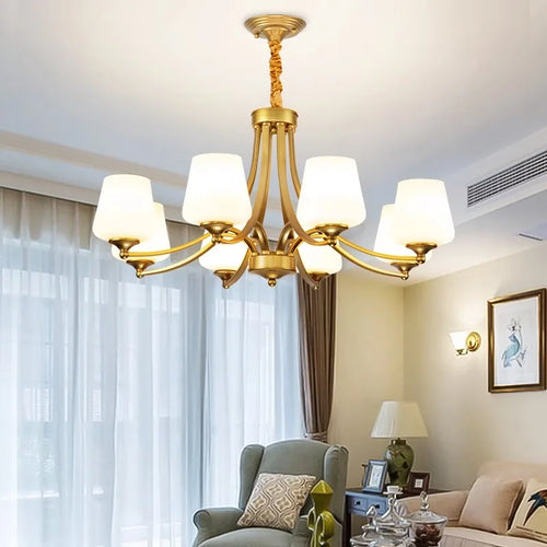 Lustre led design moderne luminaire décoratif d'intérieur