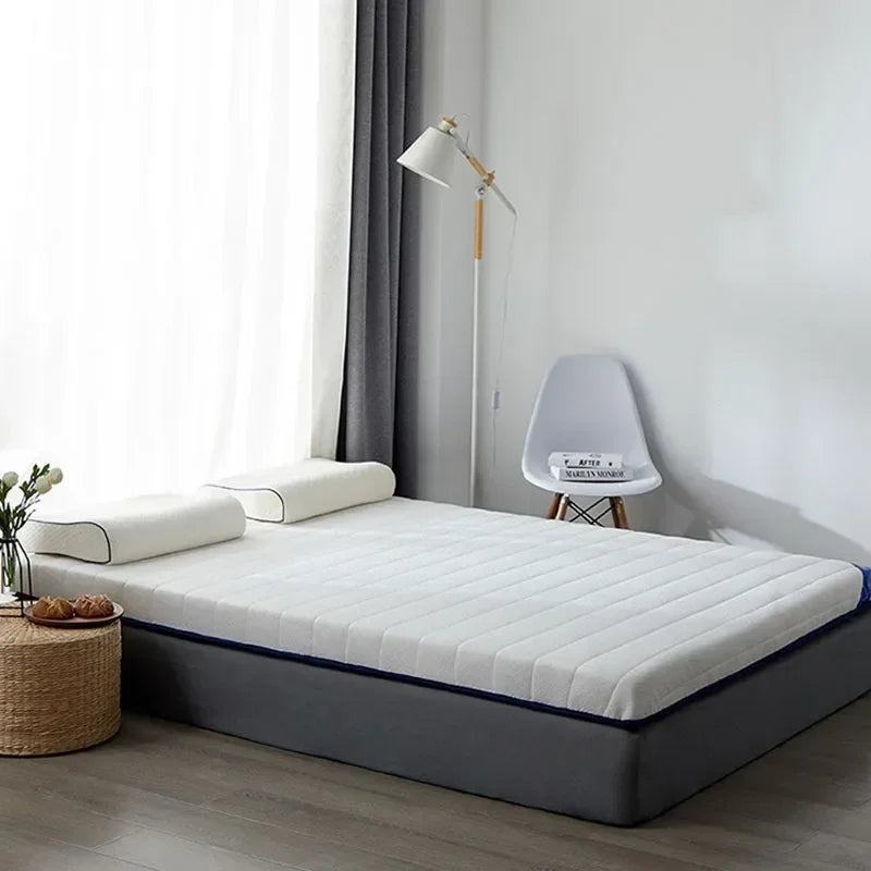 matelas latex naturel king size avec surmatelas mousse mémoire pour couple