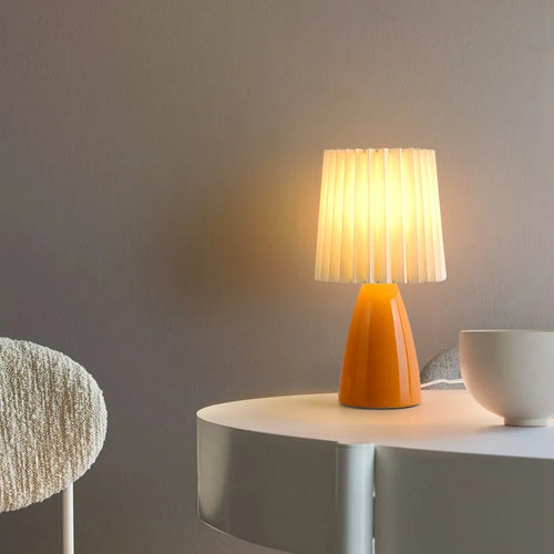 Lampe bureau rétro net rouge veilleuse chaleur